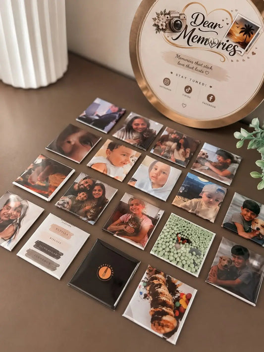Custom Photo Magnets — 2x2" Set